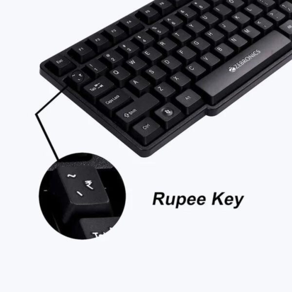 Zebronics Judwaa 750 Wired Keyboard & Mouse Combo