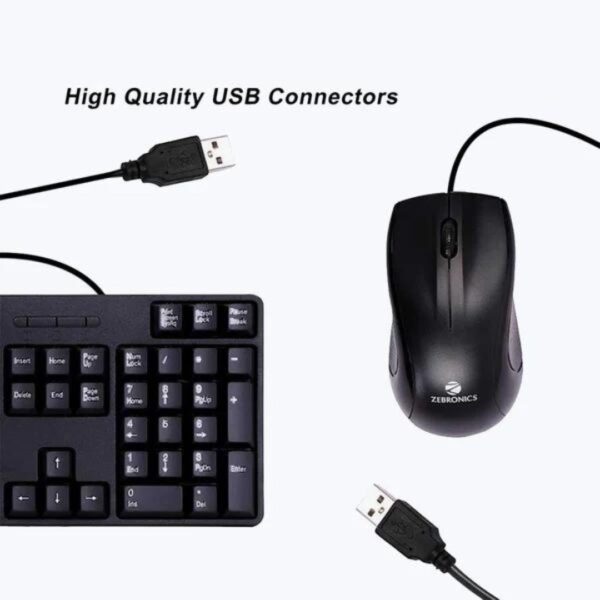 Zebronics Judwaa 750 Wired Keyboard & Mouse Combo