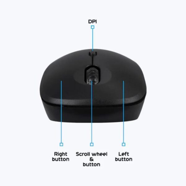 Zebronics ZEB-Bold Wired Mouse