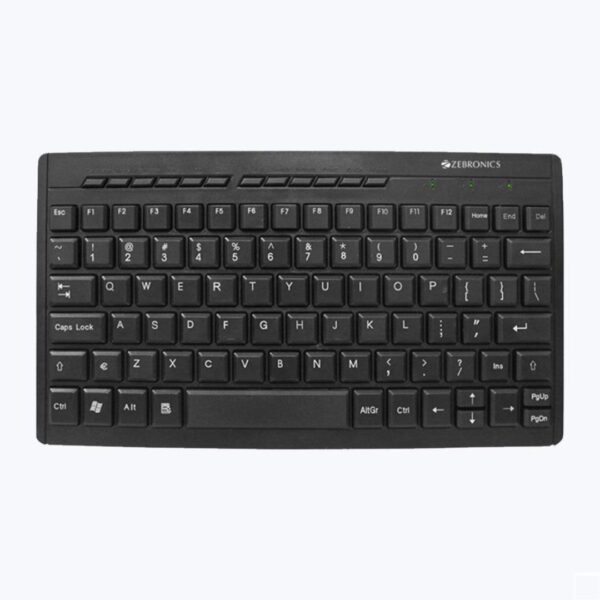 Zebronics ZEB-K04 USB Mini Multimedia Keyboard