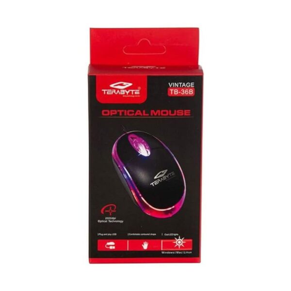 Terabyte TB36B Wired Optical Mouse