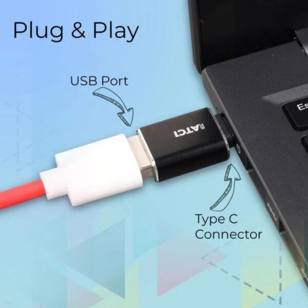 Buy Zebronics ZEB-ATC-1 - USB Type-A to Type-C Converter