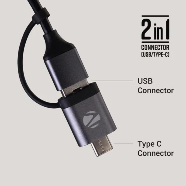 Buy Zebronics ZEB-TA200UC Pro - 5-in-1 Type-C Hub