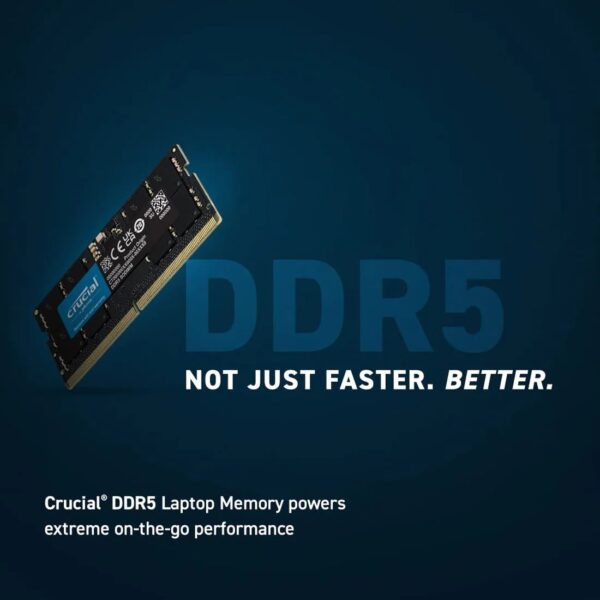 Crucial 8GB DDR5 RAM 4800MHz for Laptop