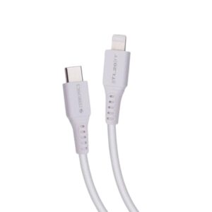 Zebronics Fast Charging Type-C to Lightning Cable, 20W, 1 Meter