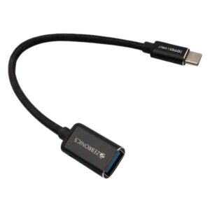 Zebronics - Type-C Female to USB 3.0 Male Adapter Connector (5 Gbps)