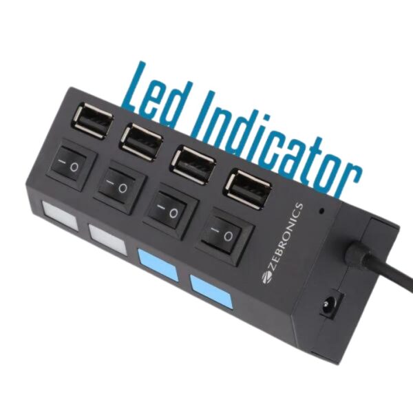 Buy Zebronics ZEB-150HB - 4 Port USB Hub