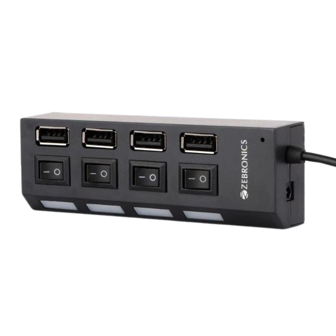 Buy Zebronics ZEB-150HB - 4 Port USB Hub