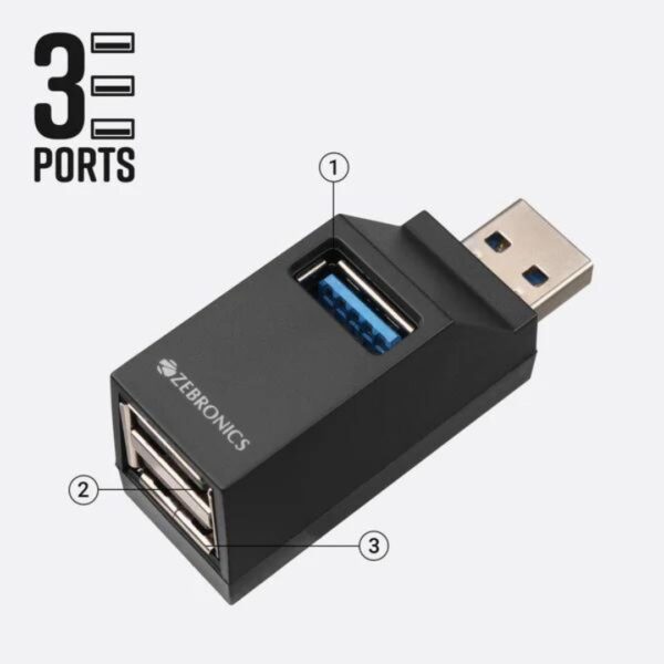 Buy Zebronics ZEB-180HB - 4 Port USB Hub