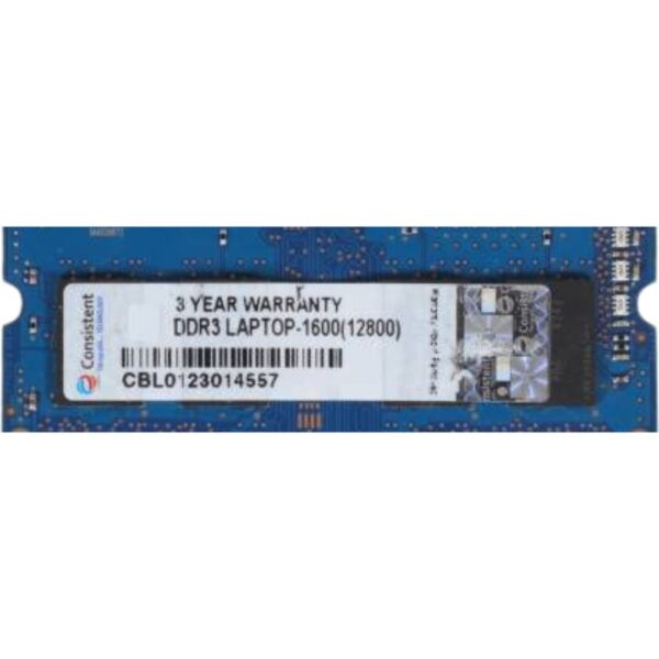 Buy Consistent 8GB DDR3 1600MHz Laptop RAM - Upto 60% Off