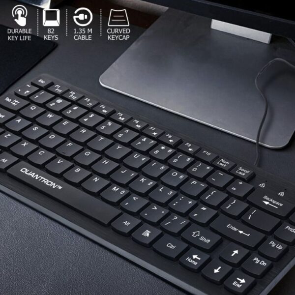 Quantron 17 Mini USB Wired Keyboard