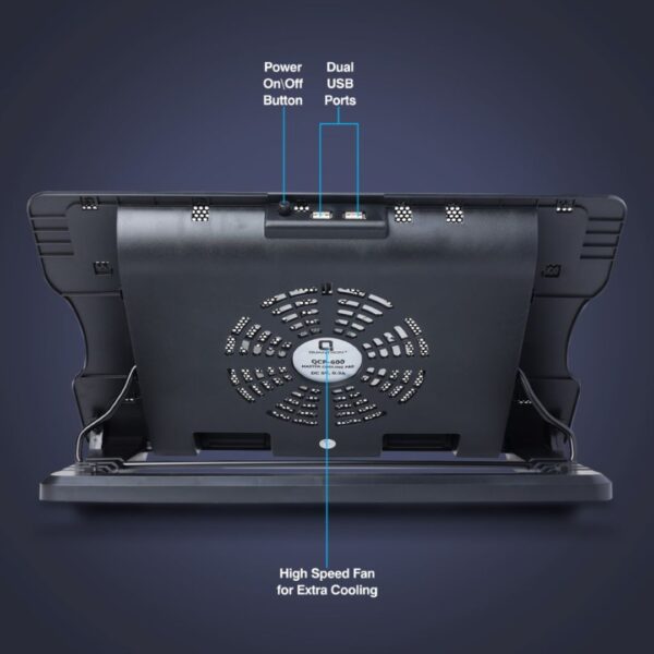 Quantron 600 Smart Cooling Pad Single Fan